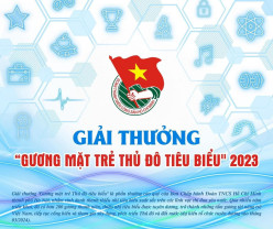 GIẢI THƯỞNG “GƯƠNG MẶT TRẺ THỦ ĐÔ TIÊU BIỂU” NĂM 2023??