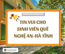 TIN VUI CHO NHỮNG BẠN SINH VIÊN QUÊ Ở NGHỆ AN, HÀ TĨNH!!