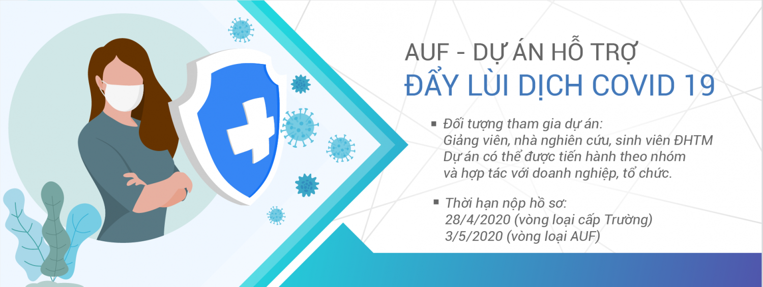 AUF - Dự án hỗ trợ đẩy lùi đại dịch Covid 19